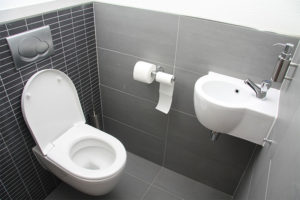 Toilet plaatsen renoveren bouwbedrijf Soest Van Schaik